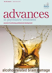 Treatment of social phobia | Advances in Psychiatric Treatment | Cambridge Core